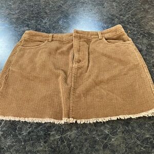 Mittoshop Tan Corduroy Skirt new without tag